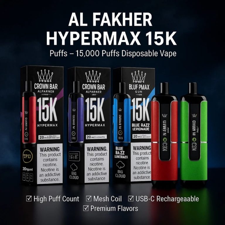 AL FAKHER HYPERMAX 15K PUFFS Disposable-Vape