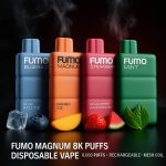Fumo Magnum 8K Disposable Vape 8,000 Puffs Rechargeable USB-C Battery Mesh Coil Buy in UAE