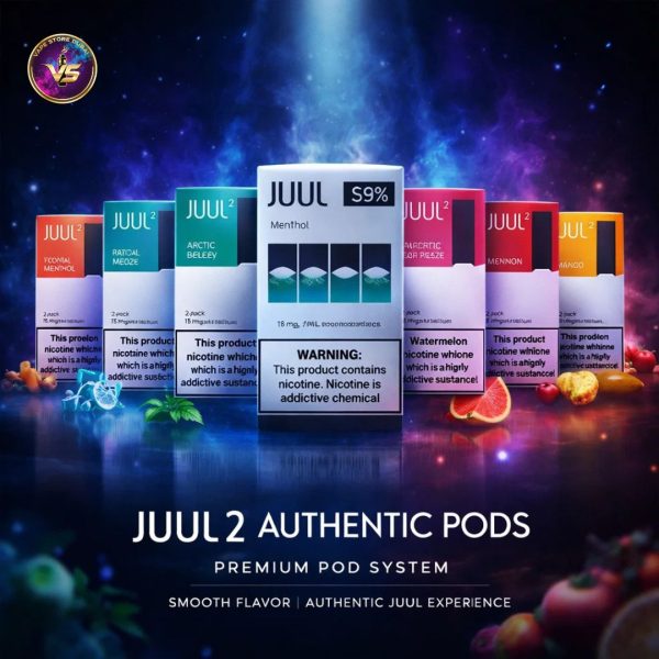 Authentic JUUL 2 Pods Dubai – 100% Genuine & Verified (UK Import)